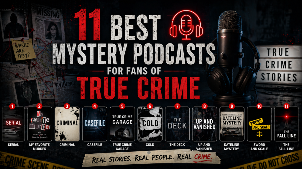 11 Best Mystery Podcasts for Fans of True Crime